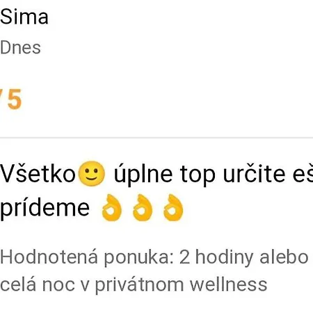 Apartment Private Relax Armonia Wellness Svit